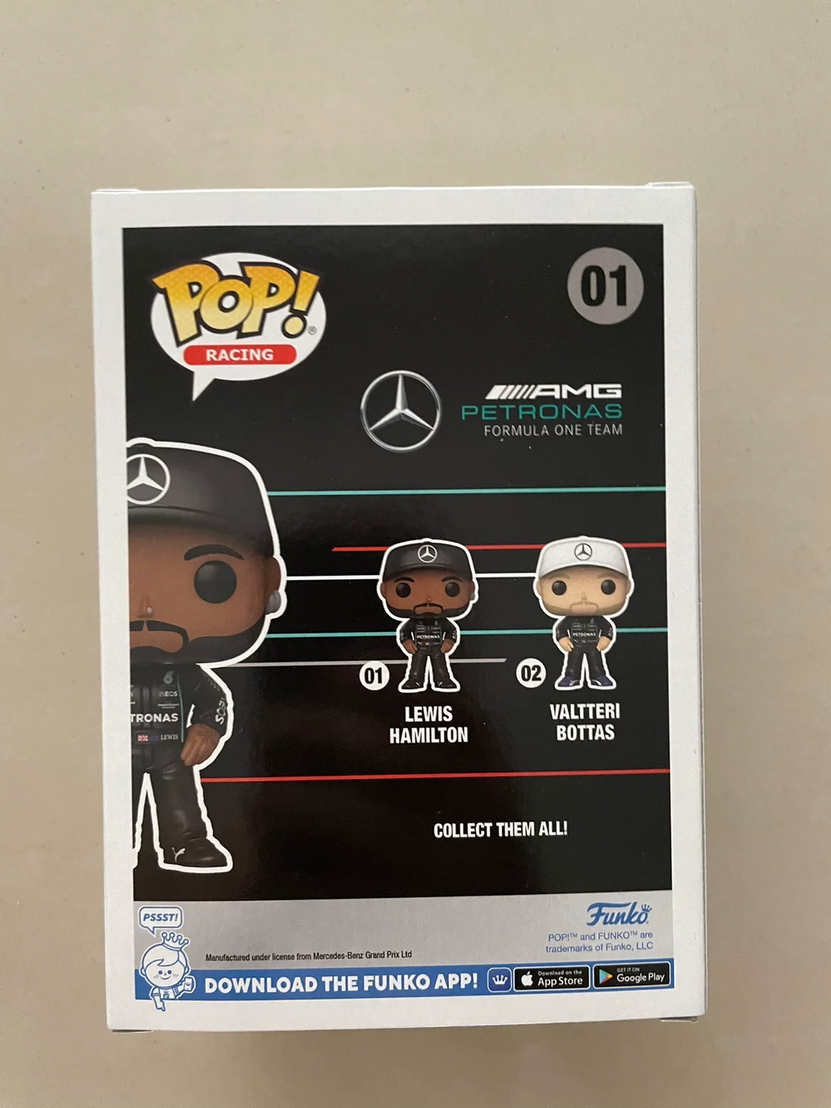 Четыре главные спортивные музеи Северной Америки FUNKO F1 Racing Doll Mercedes-Benz Команда Гарри Поттер Спот