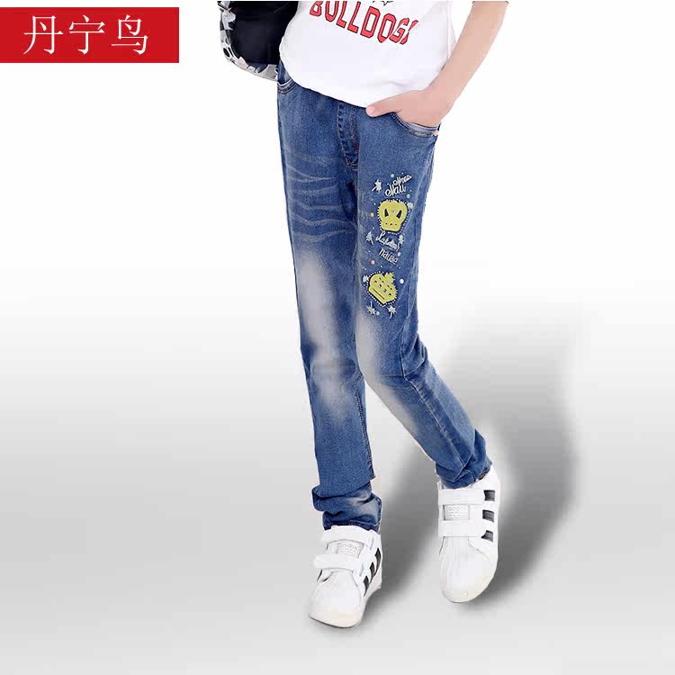 Pantalon fille en toile - Ref 2060617 Image 3