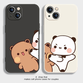 一二布布情侣款 手机壳任意机型拼接搞怪秀恩爱适用iphone17promax苹果16plus华为vivo小米15高级感小众华为14