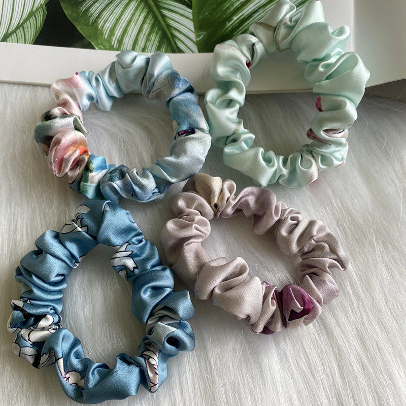 百搭头绳头饰不留痕桑蚕丝