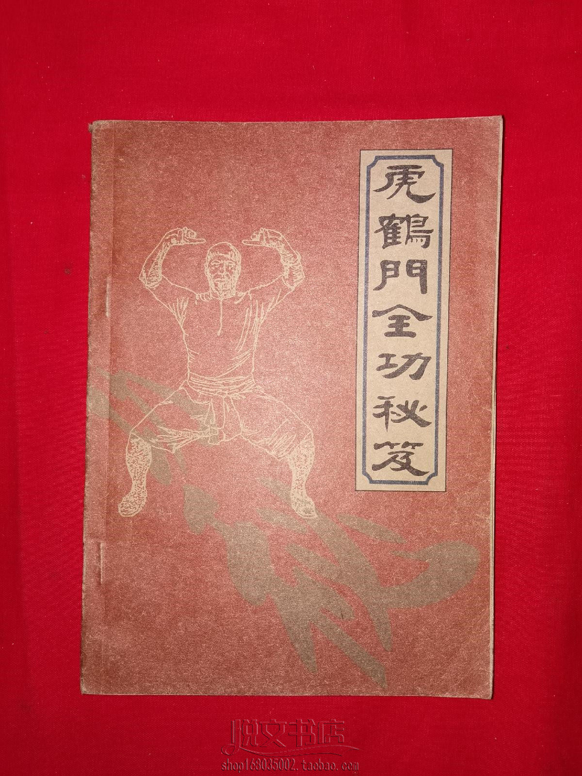 虎鹤门全功秘笈林世荣点穴擒拿卸骨动作图解武术功夫原版二手旧书
