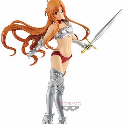 刀剑神域SAO 正版手办周边 眼镜厂 EXQ亚丝娜 比坚尼装甲