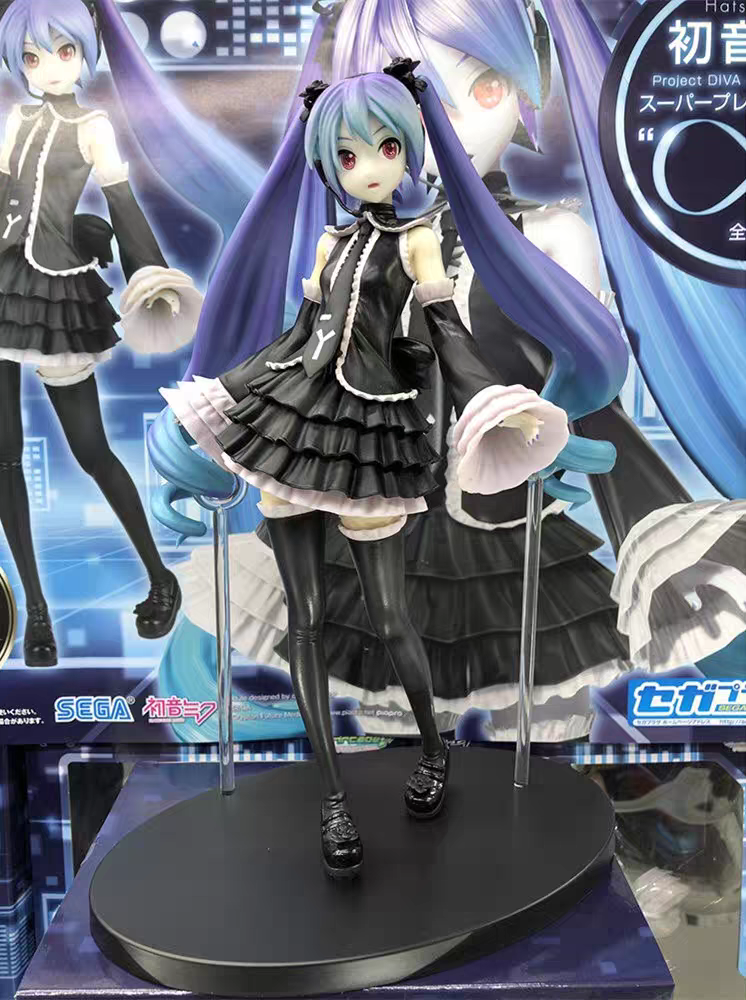 SEGA 世嘉 VOCALOID 初音未来 礼服ver.哥特 景品手办