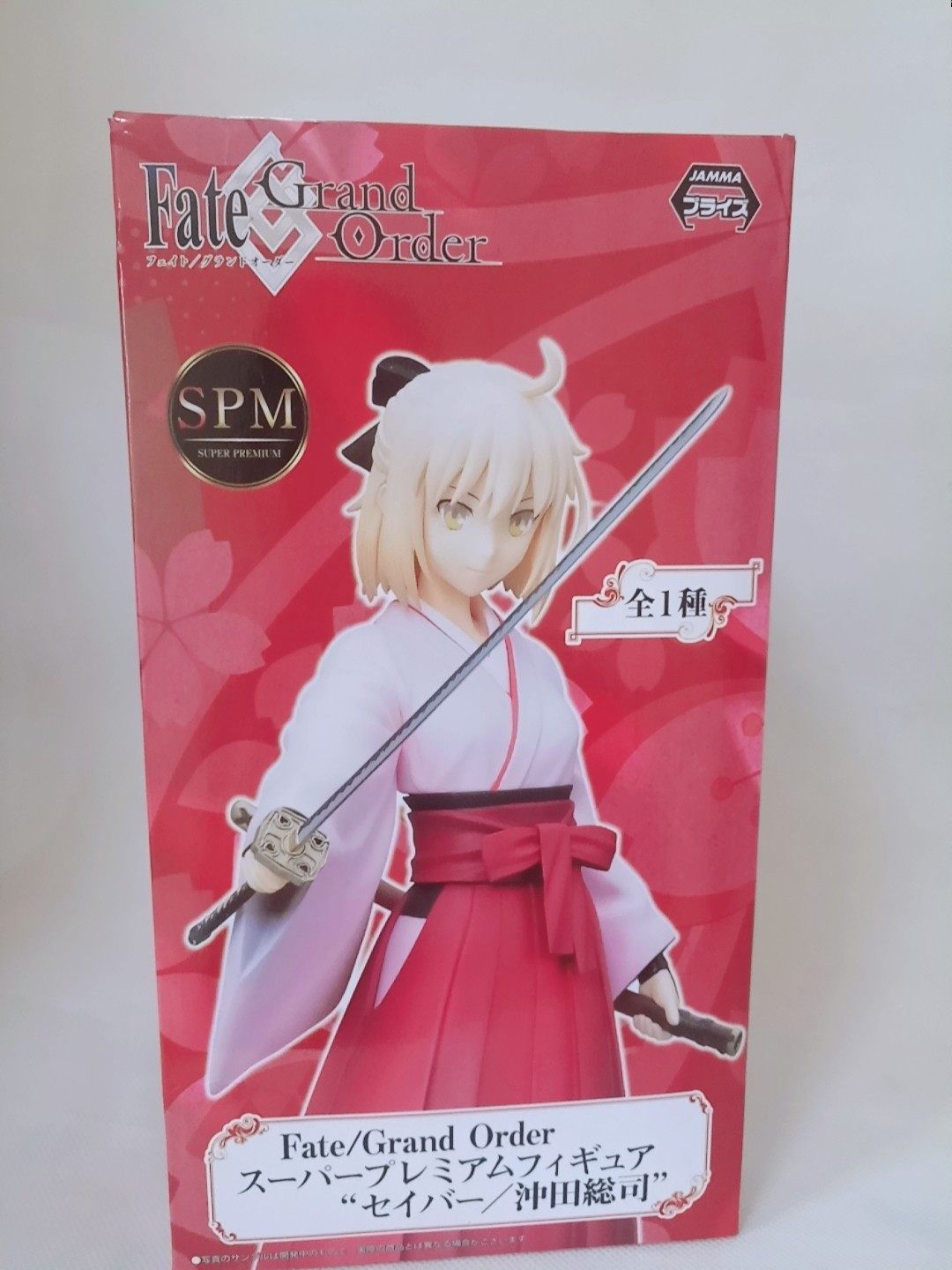 Sega世嘉 Fate/Grand Order 冲田总司 SPM 景品 动漫 手办日版