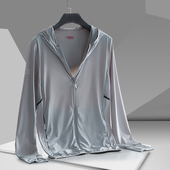 钓鱼防晒服 外套新款 UPF50冰丝防晒衣男女夏季 防紫外线透气大码