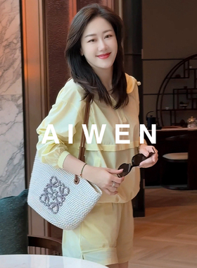 【AIWEN艾芠】夏季新款防晒衣短裤两件套女DWJ-X60397
