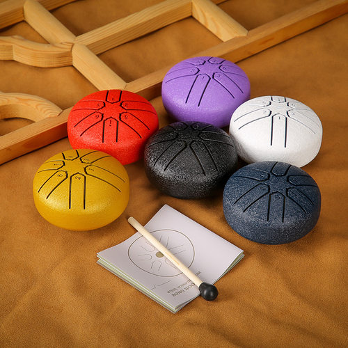 空灵鼓3寸6音钢舌鼓空鼓忘忧鼓