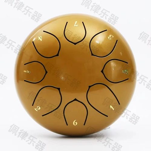 6寸全音五调忘忧鼓空灵鼓打击器乐儿童鼓乐器 手碟民族乐器。