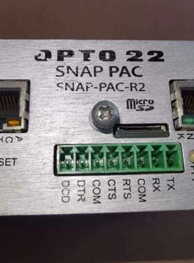 售前咨询opto 22 SNAP-PAC-R2 SNAP PAC乙太网智能处理器 PLC控制