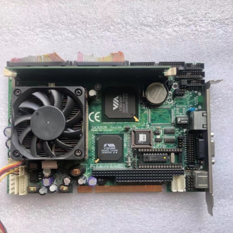 议价艾讯SBC-81620 REVA4 P3 PCI半长卡工控主板 带CPU风扇