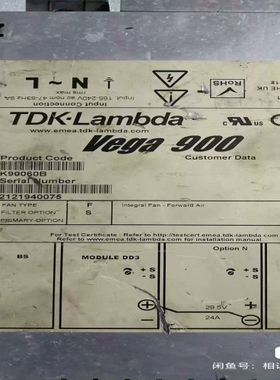 询价议价TDK-LAMBDAVega-900K90060B电源模现货/维修C