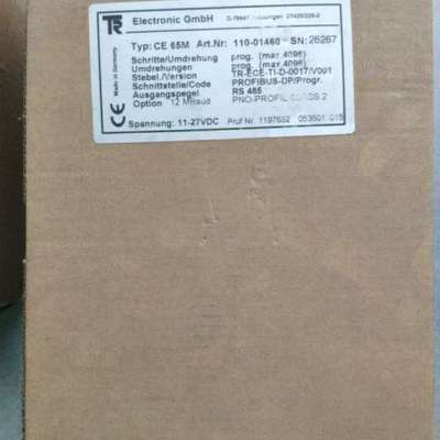 售前咨询CE65M 110-01460 TR帝尔编码器SN 26267