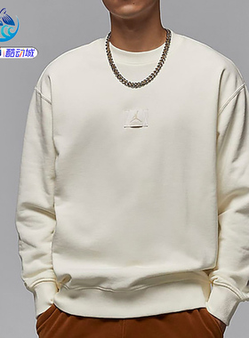 耐克Nike JordanAJ飞人男子秋冬针织加绒运动长袖套头卫衣FV7260