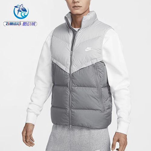 耐克Nike保暖运动羽绒马甲背心