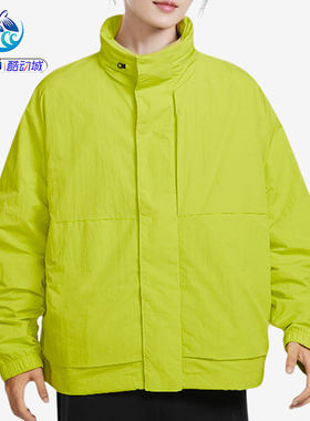 耐克Nike TECH男子立领宽松梭织防晒运动休闲夹克外套FZ0715-357