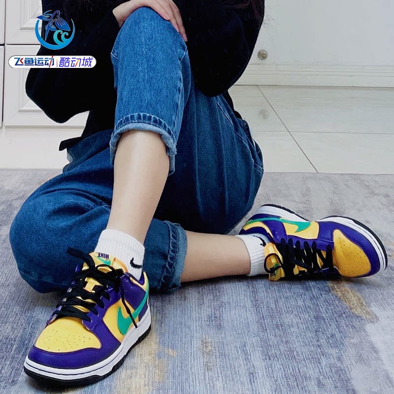 耐克Nike花复古休闲低帮板鞋