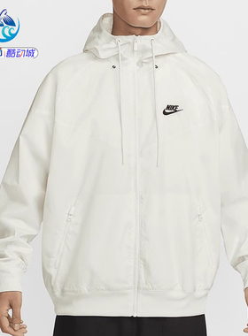 耐克Nike 男子薄款梭织防风宽松运动休闲夹克外套DA0002-135-010
