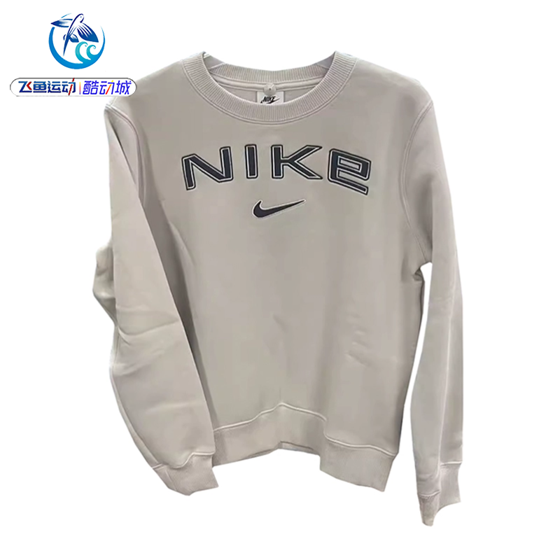 耐克Nike女士刺绣套头卫衣