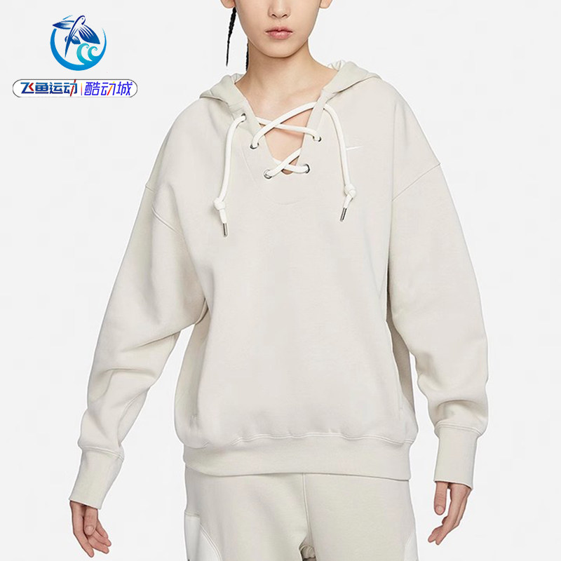 套头卫衣耐克Nike连帽女子