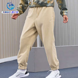 783 耐克Nike HQ4877 宽松保暖休闲束脚长裤 259 女子摇粒绒冬季