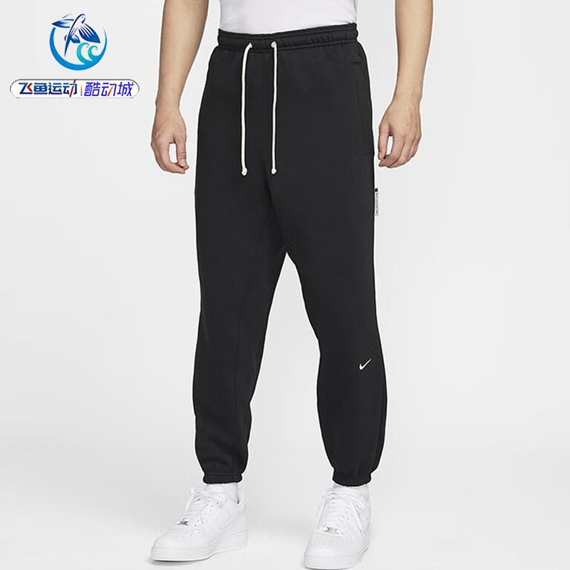 耐克Nike 男士运动经典加绒篮球休闲束脚卫裤长裤IB1872-010