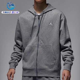 耐克Nike 091 JORDAN男连帽加绒保暖飞人印花夹克外套FJ7772