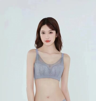 名韩内衣1721AB小胸聚拢不空杯抹胸干爽透气提胸防下垂无钢圈文胸