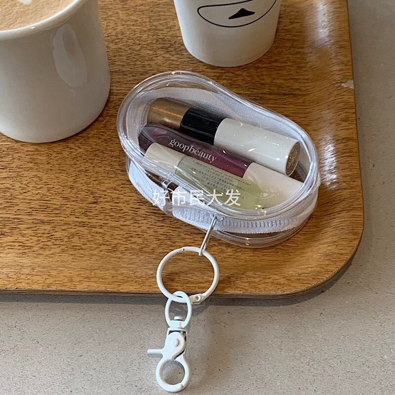 好市民大发 数据线充电器透明绕线便携外出耳机收纳盒手机整理袋