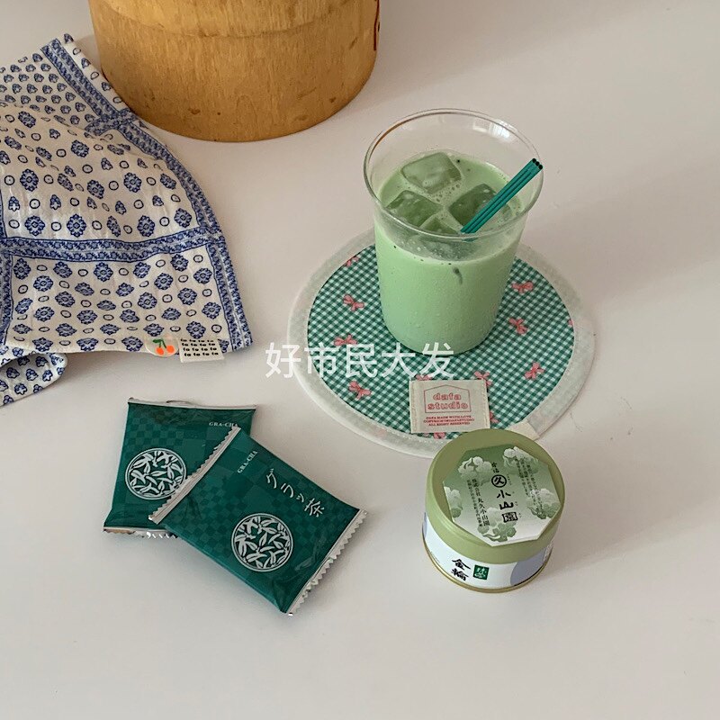 好市民大发 自制蝴蝶结可爱少女杯垫百搭厨房氛围感布垫精致生活图片
