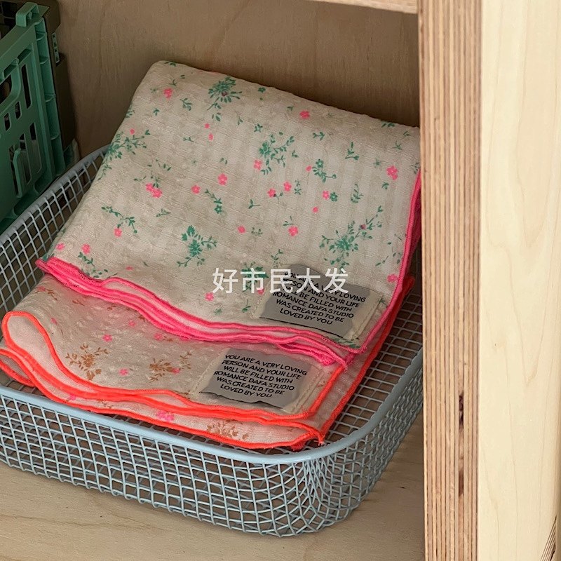 好市民大发 自制荧光色餐垫厨房盖布咖啡机防尘氛围感ins拍摄碎花,居家布艺,餐垫,淘宝优惠券,粉丝福利购,淘宝优惠卷