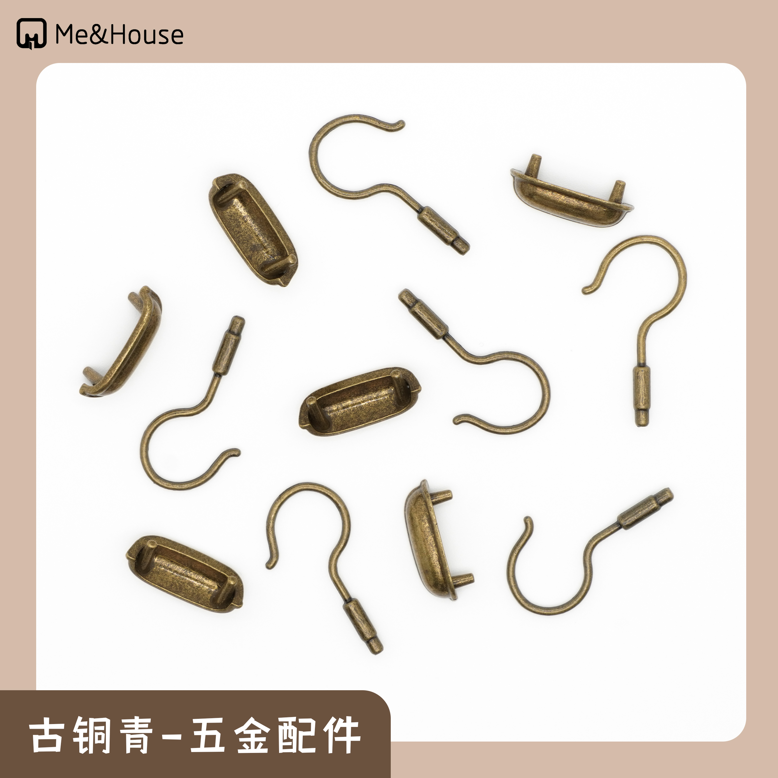 玩具】挂钩 把手 DIY手工手作配件自制材料 6分娃屋微缩模型