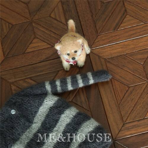 玩具】拼接式实木地板/星芒雕花地板 6分迷你模型娃娃屋微缩家具