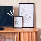 相框 玩具 小号壁画 桌面摆件6分12分bjdob11gsc娃娃屋迷你模型