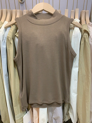 WEARELAB2024年秋季新款韩版时尚休闲百搭背心女修身显瘦内搭上衣