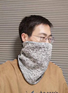 男女通用秋冬加绒防风保暖围脖