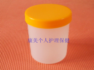 500 ml 塑料瓶 广口 直立桶 分装瓶 大口桶 半透明 广口塑料瓶