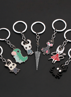 游戏周边HollowKnight空洞骑士深渊大黄蜂纯净剑钉包包金属钥匙扣