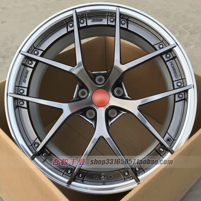 19 20寸适用奔驰宝马宾利玛莎拉蒂奔驰野马保时捷豹星锻造BBS轮毂