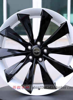 20 21 22寸适用于特斯拉Model 3 Y X奔驰宝马奥迪锻造黑白色轮毂