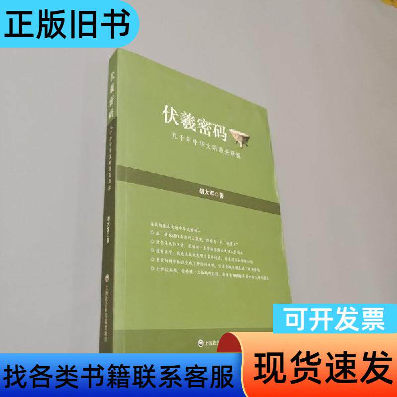 伏羲密码 胡大军 著 上海社会科学院出版社