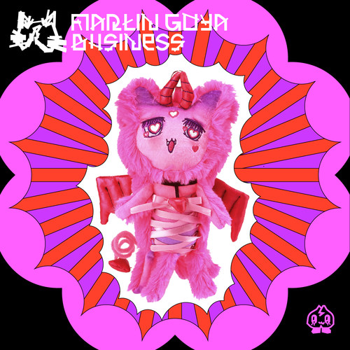 魅魔困困粉色毛绒玩具猫咪玩偶