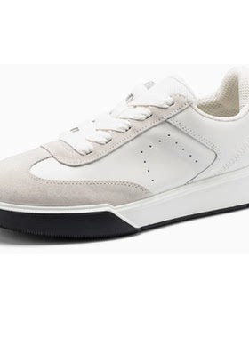 ECCO爱步系带板鞋男2025年新款复古潮流舒适板鞋街头球鞋539834