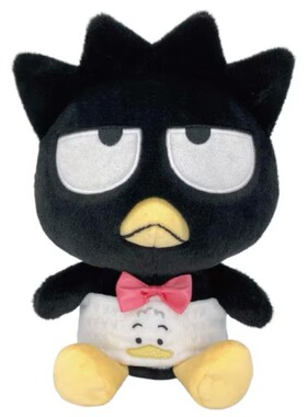 日本三丽鸥5周年男团限定X0酷企鹅毛绒公仔S号玩偶BAD BADTZ MARU