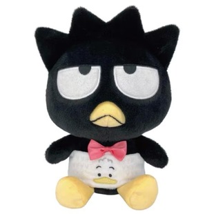 日本三丽鸥5周年男团限定X0酷企鹅毛绒公仔S号玩偶BAD BADTZ MARU