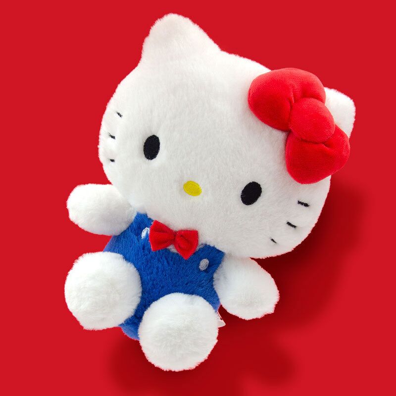 50周年限定正版三丽鸥hello kitty毛绒公仔凯蒂猫潮玩偶娃娃礼物