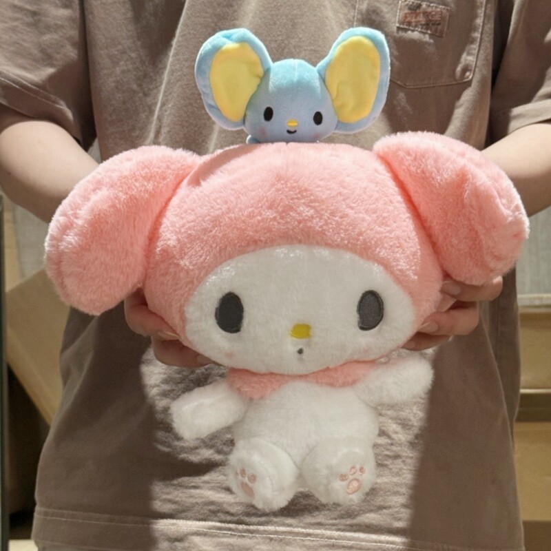 三丽鸥正版授权美乐蒂好朋友老鼠弗兰多毛绒公仔玩偶娃娃mymelody