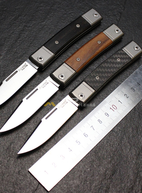 意大利LionSteel钢狮BM1无锁定绅士口袋折刀M390粉末钢和谐EDC