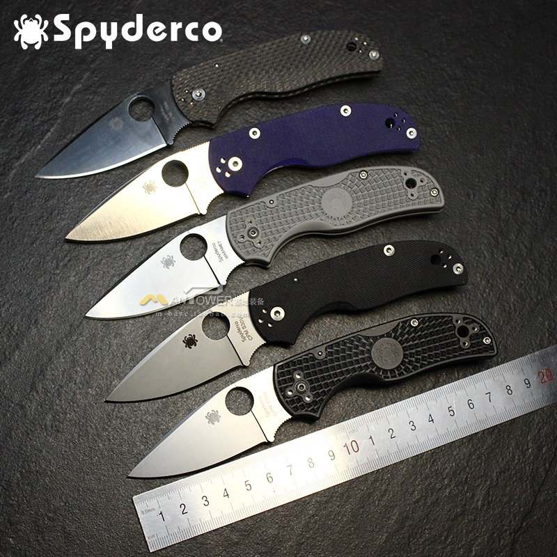 美国SPYDERCO蜘蛛 C41系列 S30V/S90V/S110V/MAXAMET粉末钢小折刀-封面