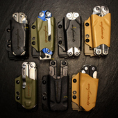 Leatherman莱泽曼海啸 TTI 波浪 单手侠快拔套战术K鞘 烽火