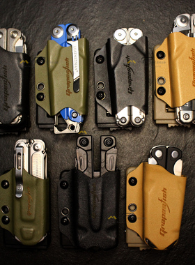 Leatherman莱泽曼海啸/烽火/波浪/TTI/P4/单手侠快拔套战术K鞘
